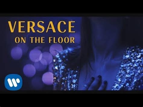 testo versace on the floor di bruno mars